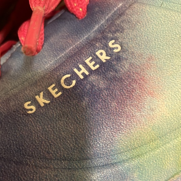 Skechers Rainbow Tie Sneakers size 4 - Picture 3 of 7